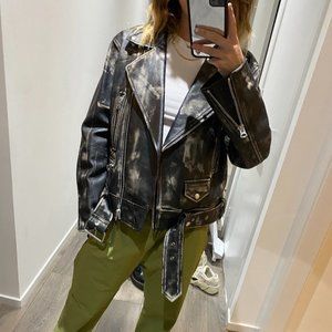 ACNE Studios leather jacket size 34